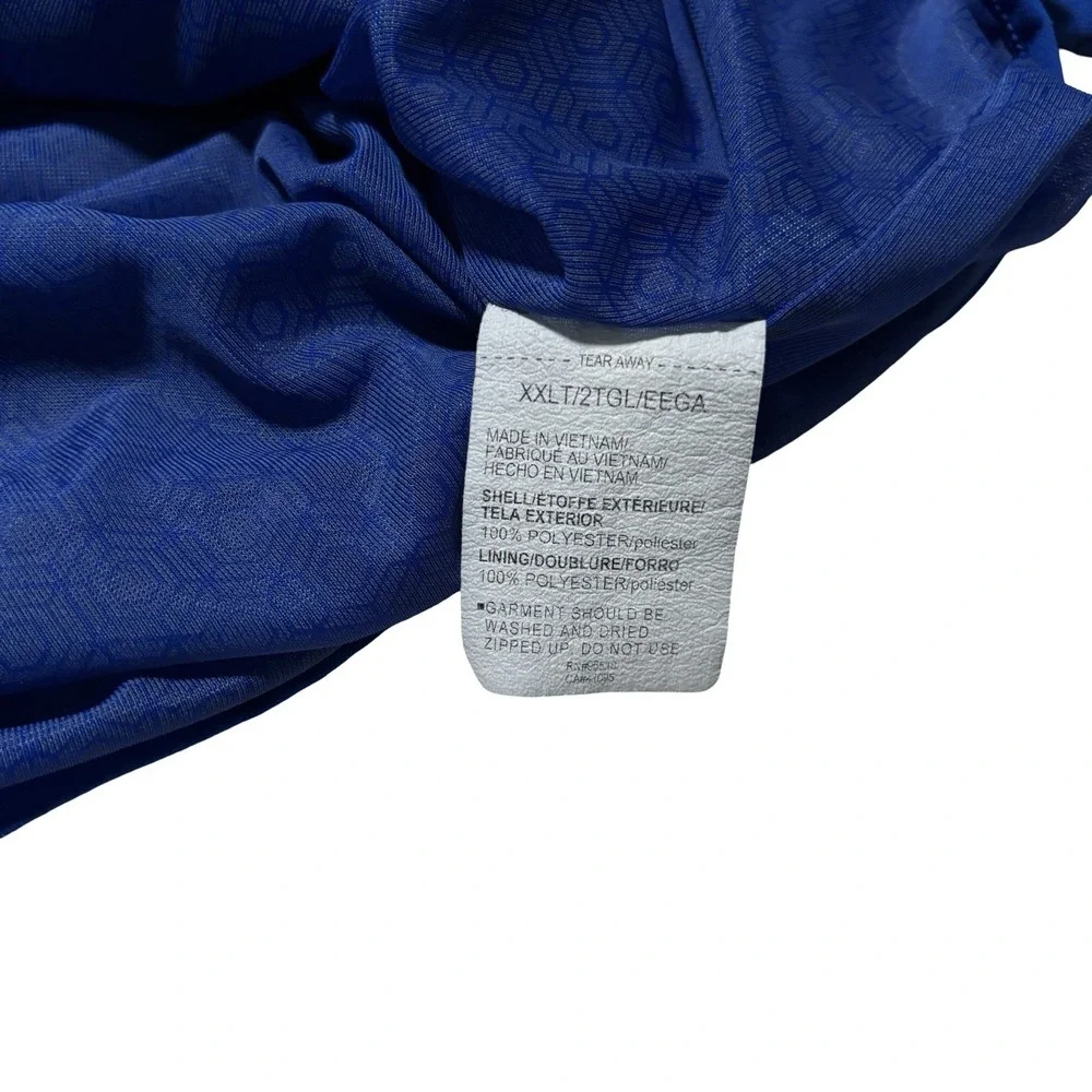 Under Armour Blue IMG Academy Full Zip Up Athletic Track Jacket Size 2XLT 25x31